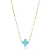 egirl 14" Necklace Gold - Signature Cross