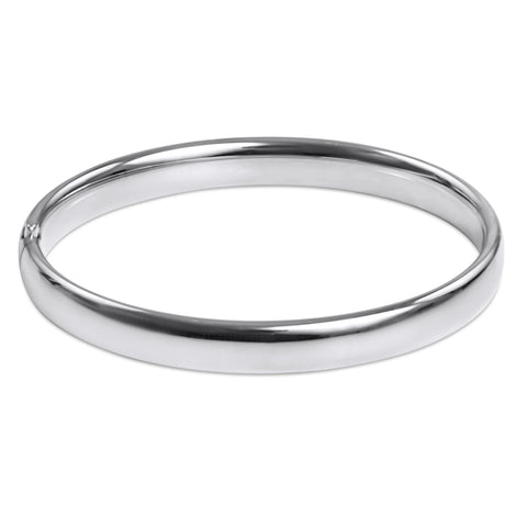 cherish sterling bangle bracelet medium
