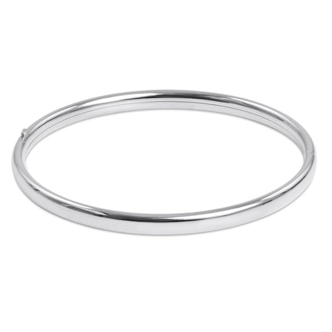 cherish sterling bangle bracelet small