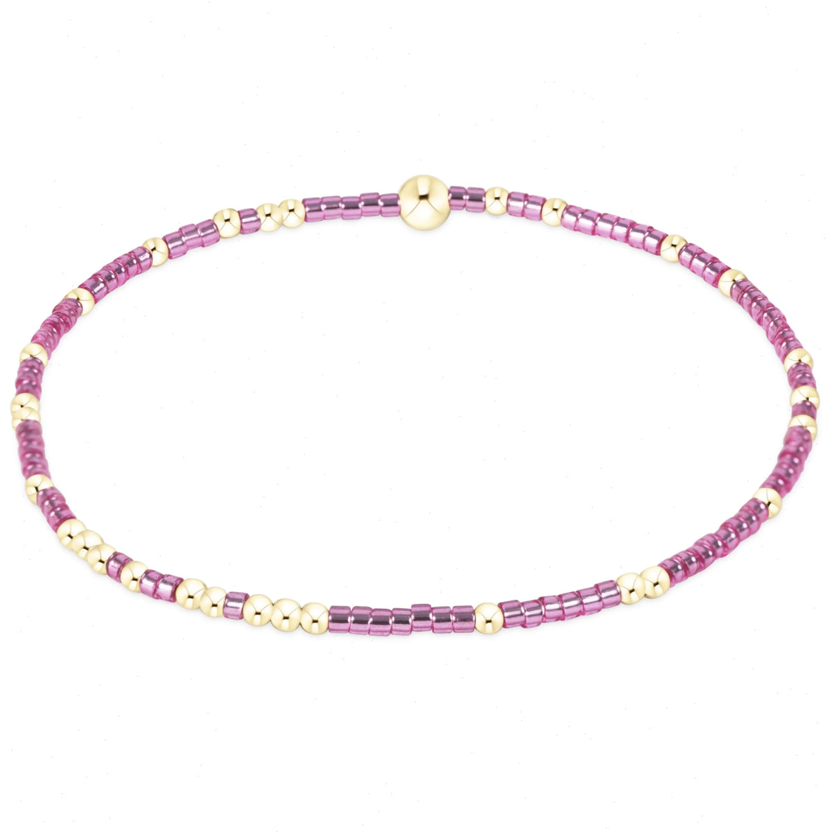 egirl Hope Unwritten Bracelet - Pink Metallic