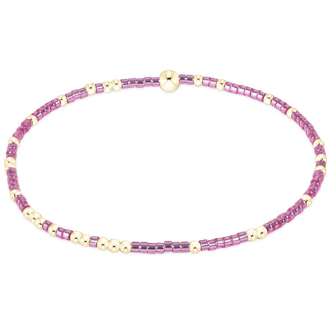 egirl Hope Unwritten Bracelet - Pink Metallic