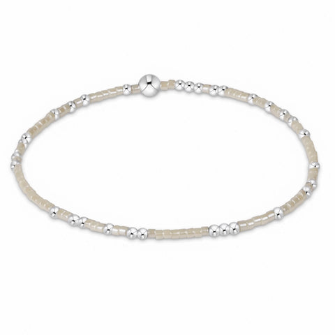 Hope Unwritten Sterling Bracelet - Milkshake