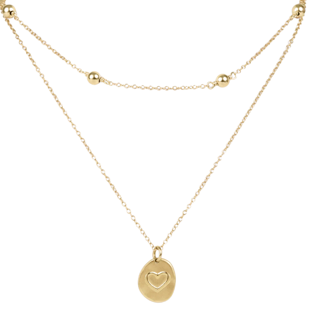 e's go-to gift layers - gold small inspire love