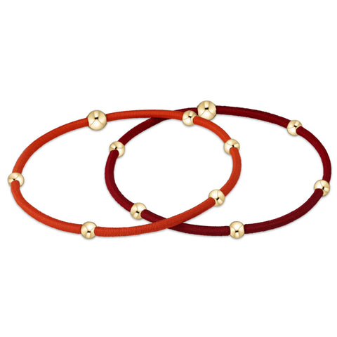 Gameday "e"ssentials Set - Bright Orange-Wine