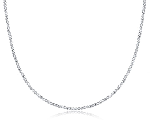 Choker Classic Sterling 2mm Bead