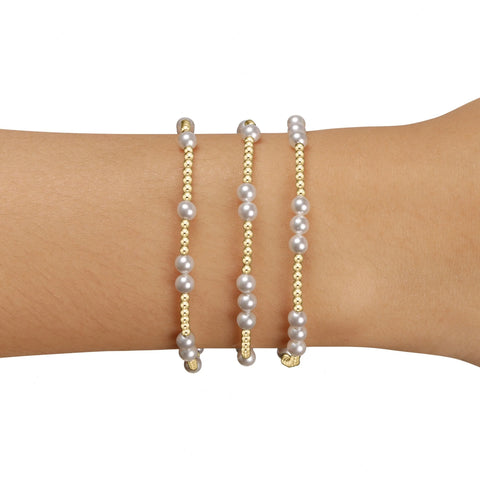 hope unwritten pearl stack - 4mm