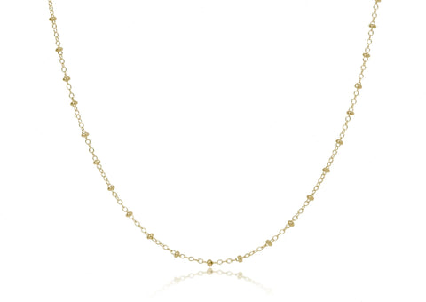 Choker Simplicity Chain Gold - Classic 2mm Gold