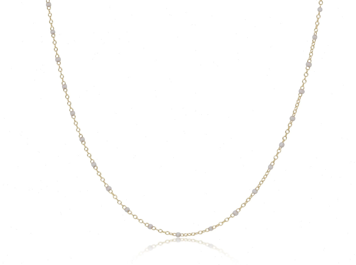 Choker Simplicity Chain Gold - 2mm Pearl
