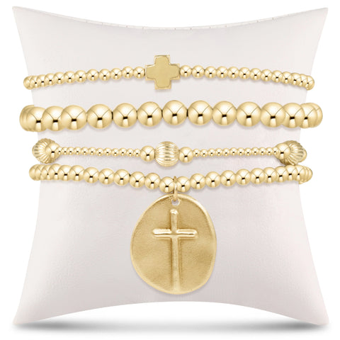 e's luxe go-to gift stack - gold