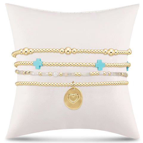 e's go-to gift stack - turquoise small inspire love