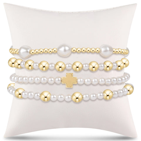 not your grandma's pearls gift stack