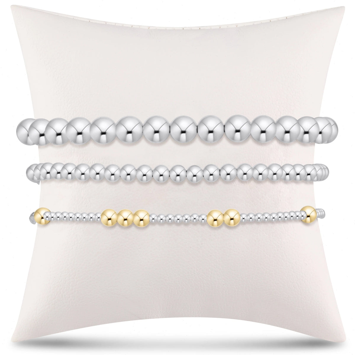 classic hope gift stack - mixed metal