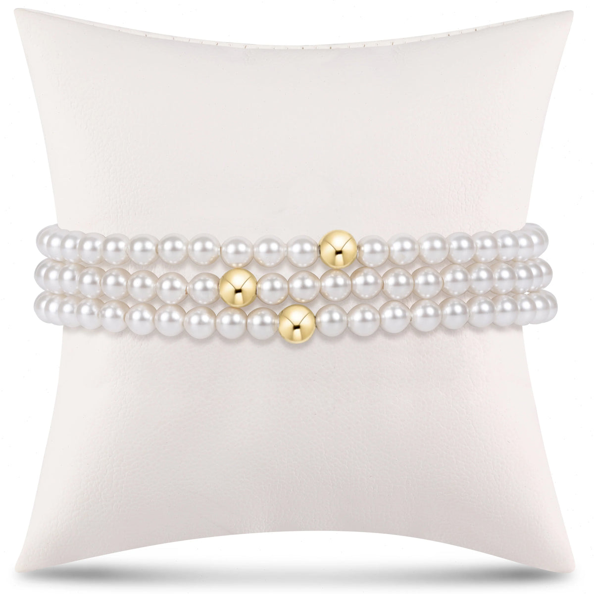 classic pearl stack - 4mm