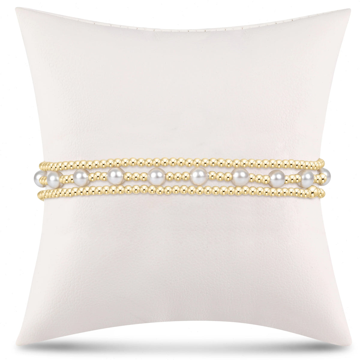 enewton Extends - simply classic sincerity stack - pearl - stack of 3