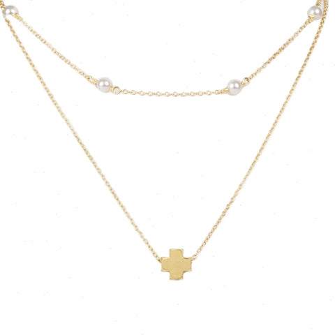 e's go-to gift layers - pearl signature cross