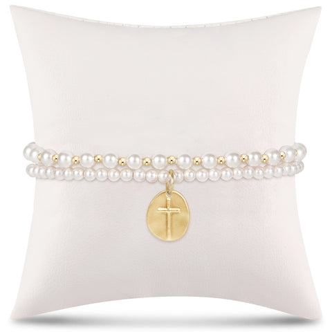 enewton Extends - grateful for you gift stack - pearl small inspire