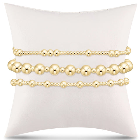 elevate the everyday gift stack - gold