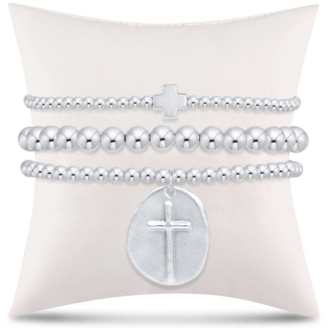 enewton Extends - e's luxe go-to gift stack - sterling