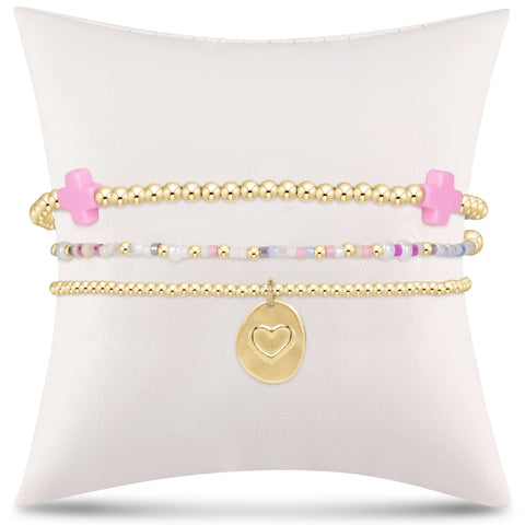 enewton Extends - e's go-to gift stack - bright pink small inspire love