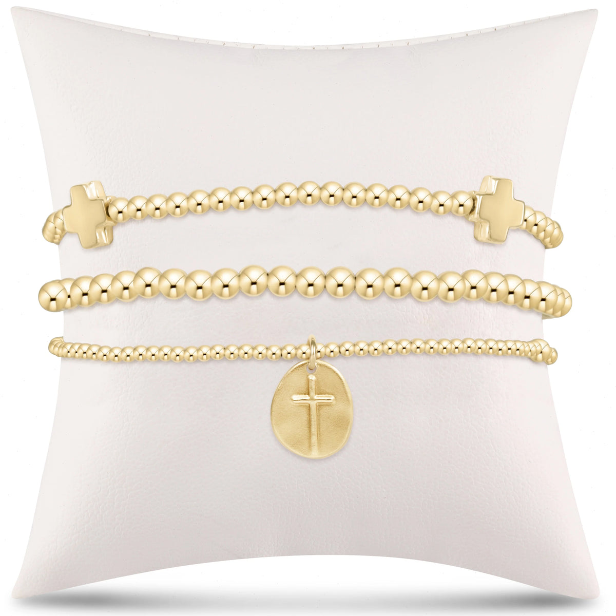 enewton Extends - e's go-to gift stack - gold small inspire