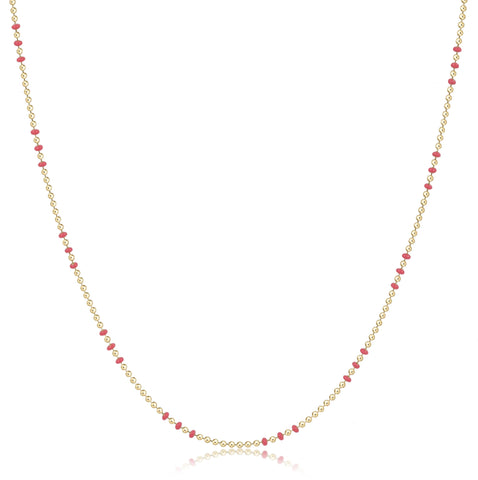 15" Choker Hope Joy - Bright Pink