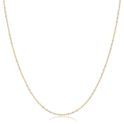 15" Choker Hope Joy - Off-White