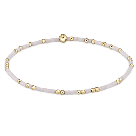 Hope Unwritten Bracelet - White