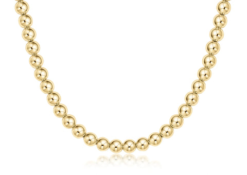 Choker Classic Gold 6mm Bead