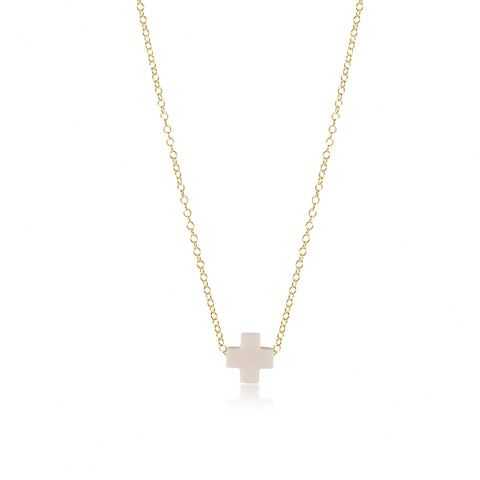 egirl 14" Necklace Gold - Signature Cross