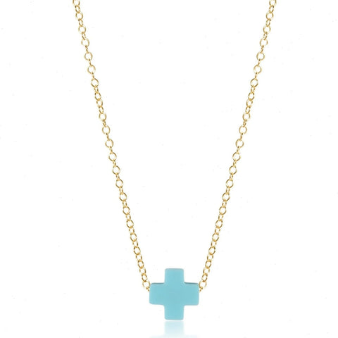 egirl 14" Necklace Gold - Signature Cross