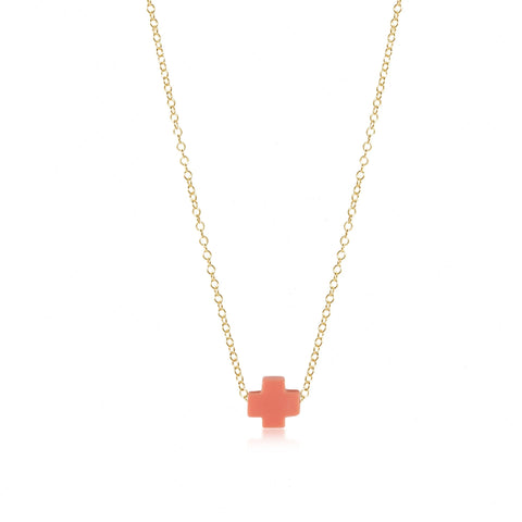egirl 14" Necklace Gold - Signature Cross