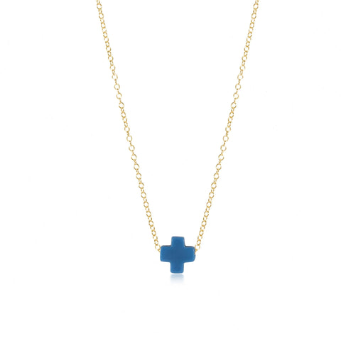egirl 14" Necklace Gold - Signature Cross
