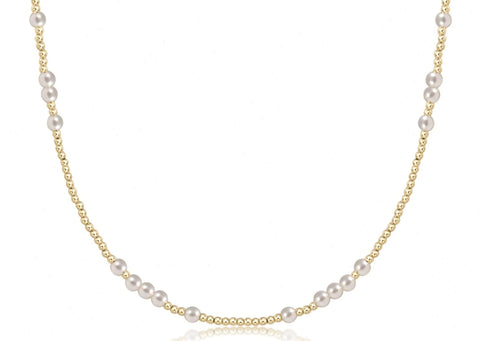 Choker Hope Unwritten - 4mm Pearl