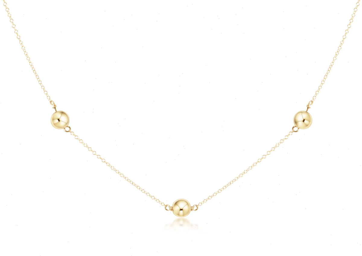 15" Choker Simplicity Chain Gold - Classic 6mm Gold
